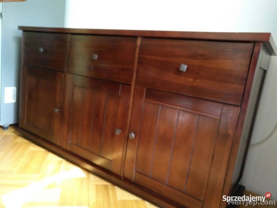 Prodám set masivního akáciového nábytku JYSK Fredericia - 3