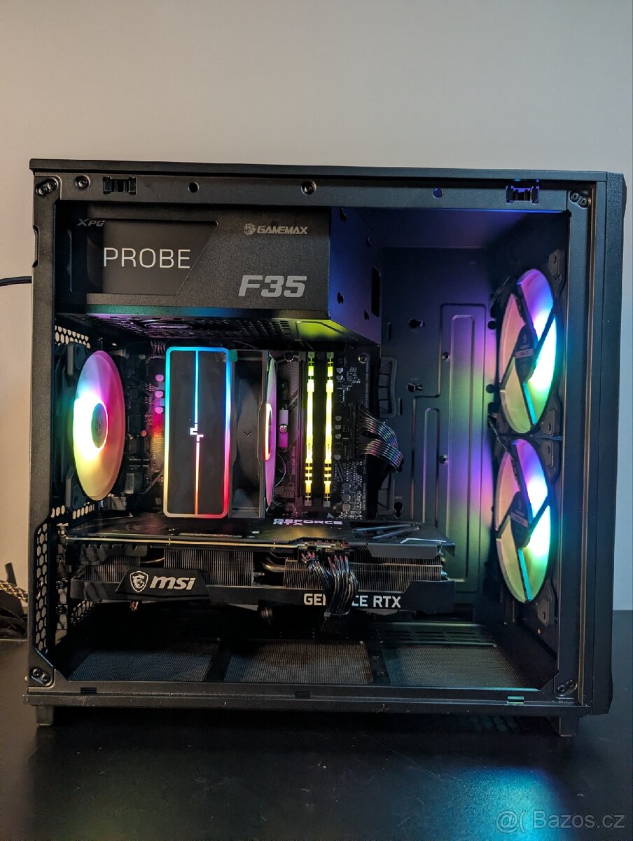 Herní PC: Ryzen 7 5700 / RTX 3070ti/ 16gb RAM/ záruka - 3