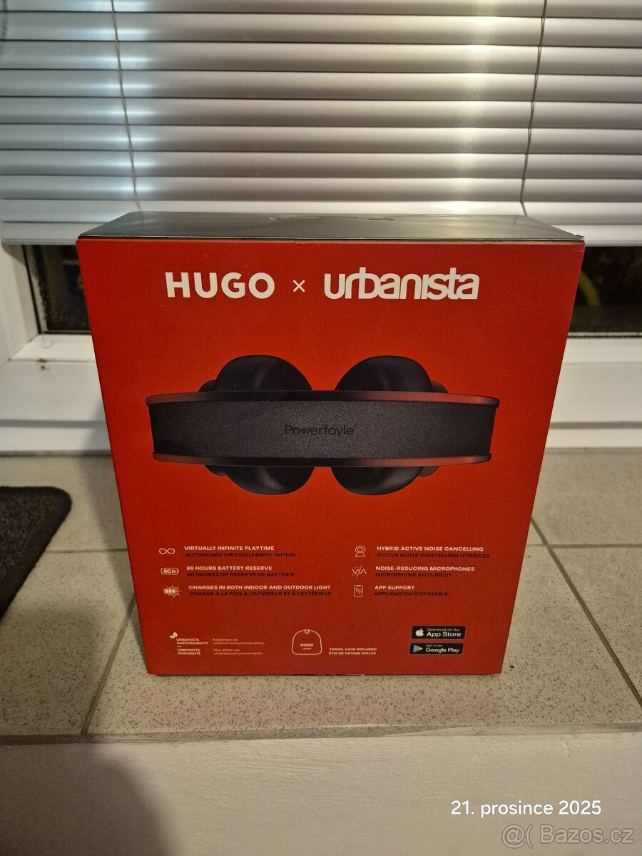 Solární bezdrátová sluchátka Urbanista LosAngeles -HOGO BOSS - 3