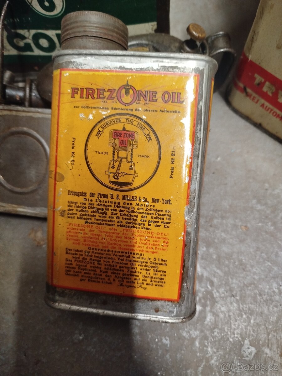 Plechovky od oil - 3