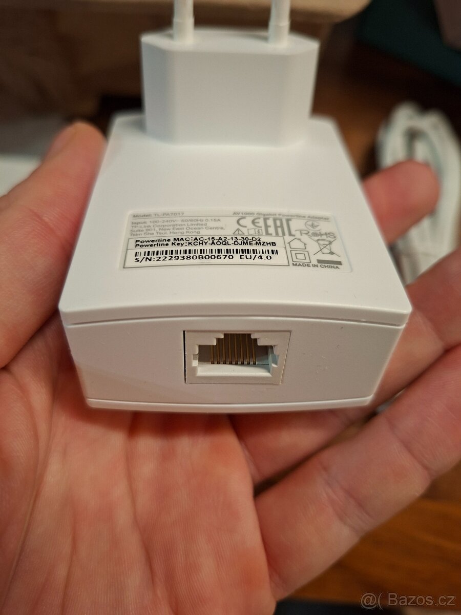 TP-Link TL-PA7017 KIT – Gigabit AV1000, nepoužité - 3