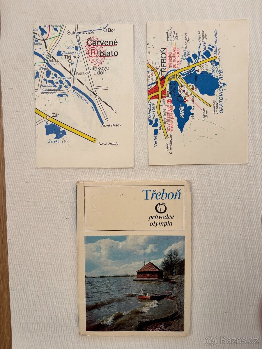 Třeboň průvodce s mapami, 1976 - 3