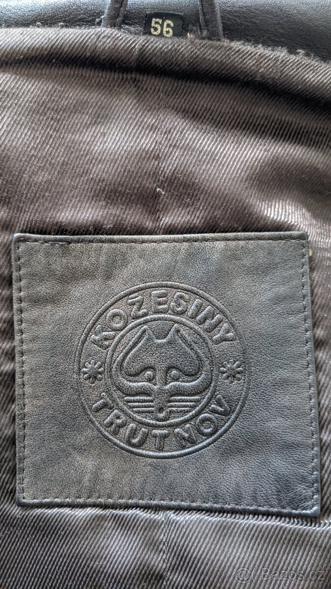 Kožená bunda vel. 56 KARA - 3