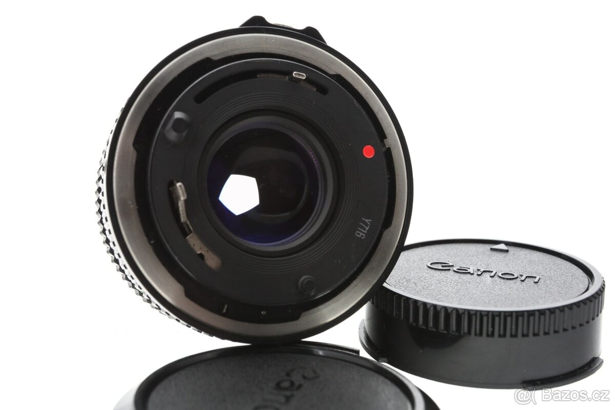 objektiv Canon FD 50mm f/1.8 + adaptér - 3