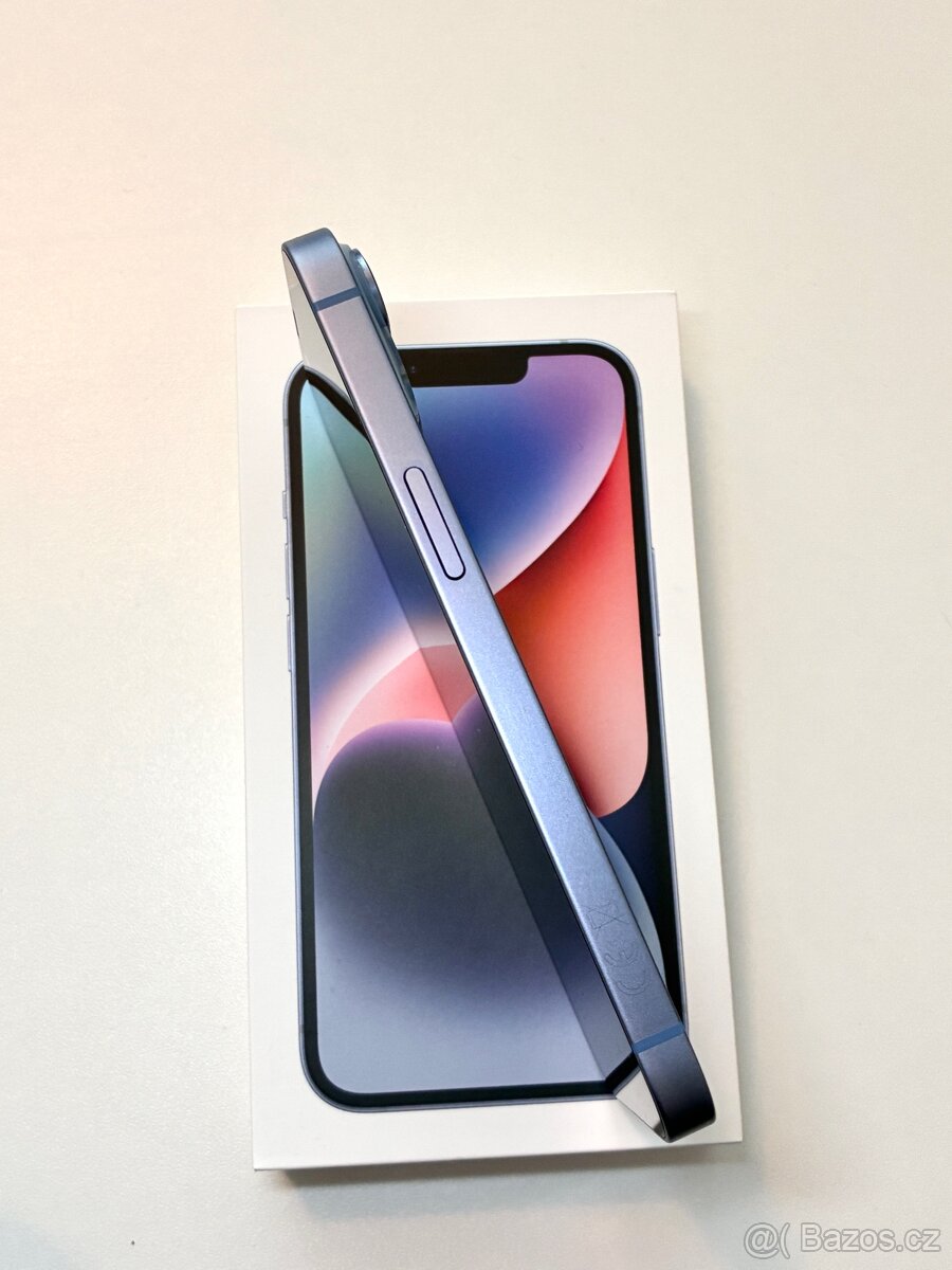 iPhone 14 256gb modrý, 87% baterie - 3