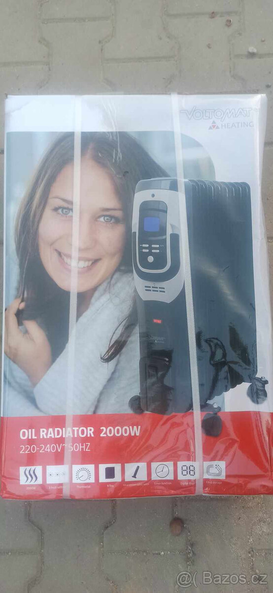 elektrický radiátor olejový Voltomat HEATING - 3