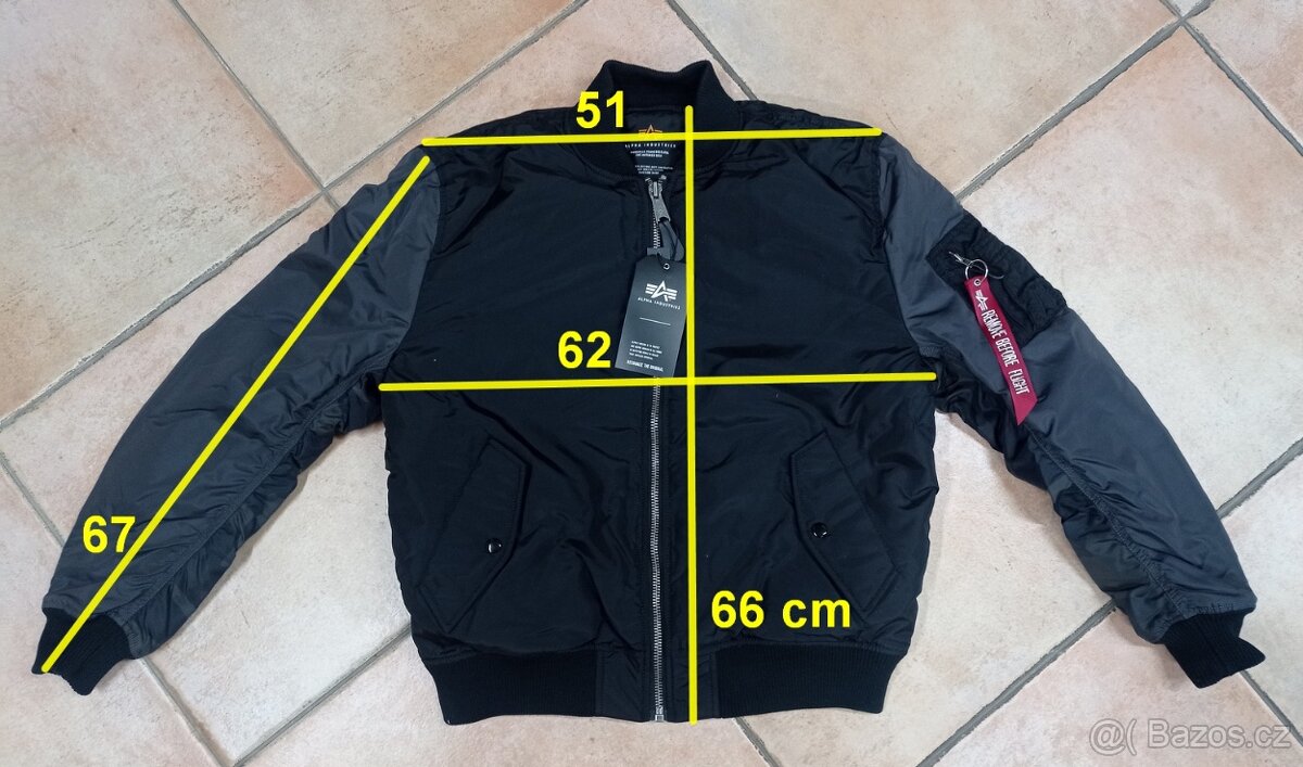 NOVÝ bomber Alpha Industries - XL (L) - 3