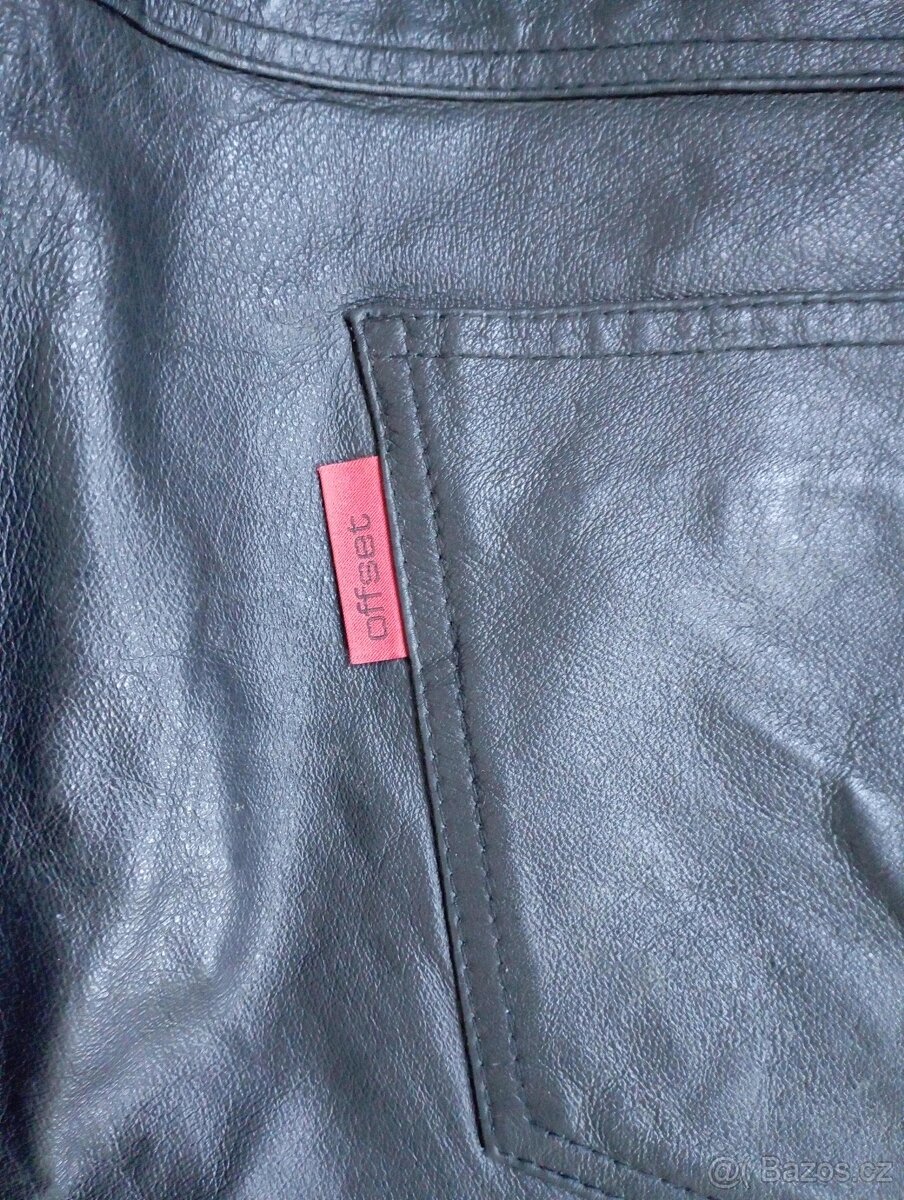 Kožené pánské kalhoty XL - 3