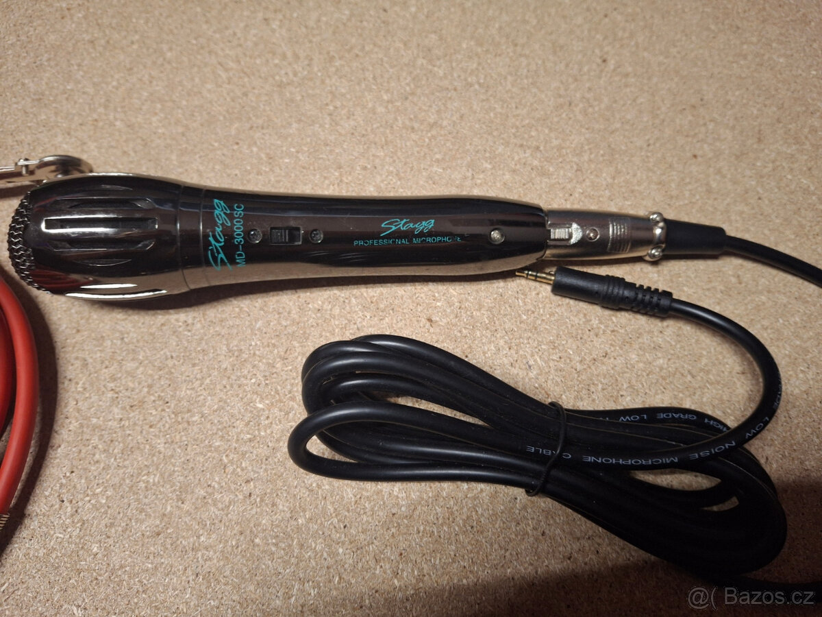 Profi audio vybavení - mikrofon, kabely XLR, MIDI... - 3