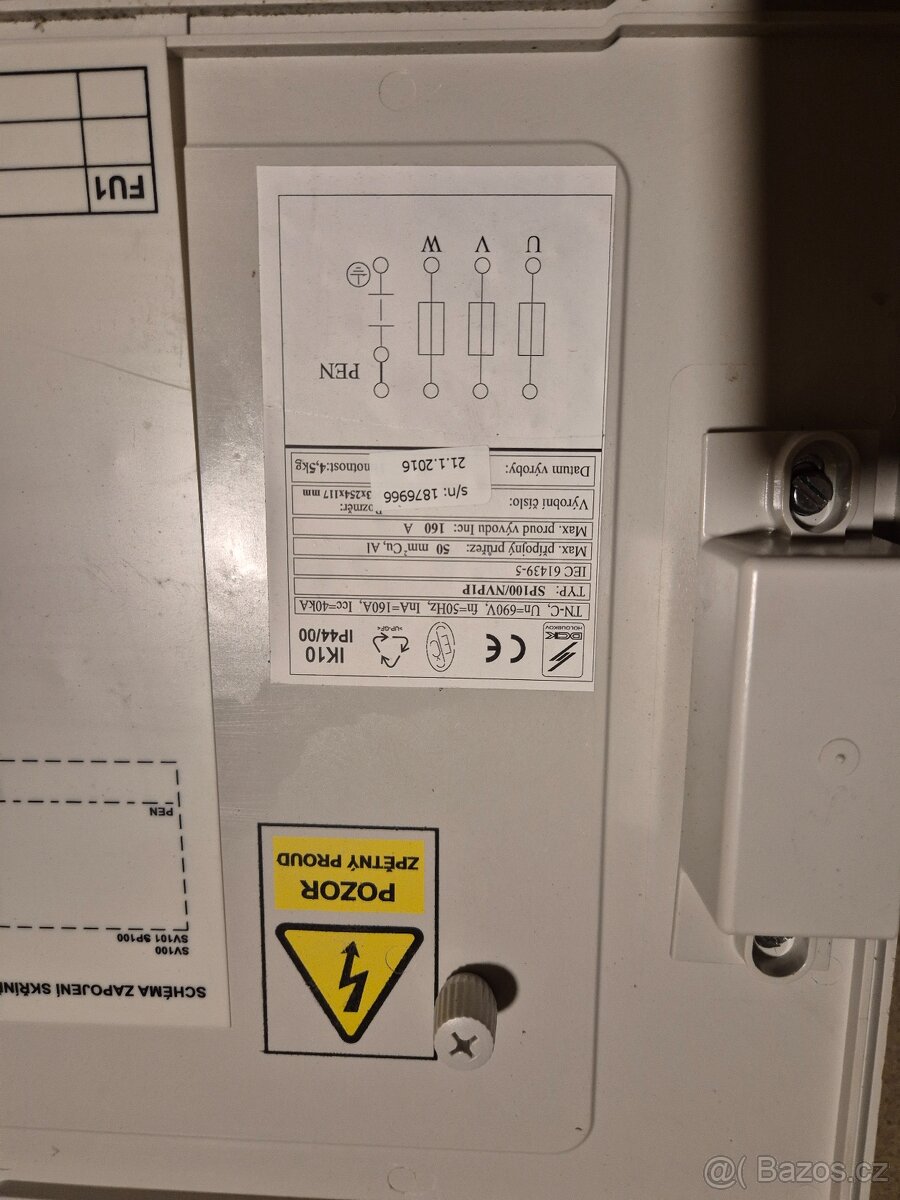 Skříň přípojková SP100/NVP1P - 3