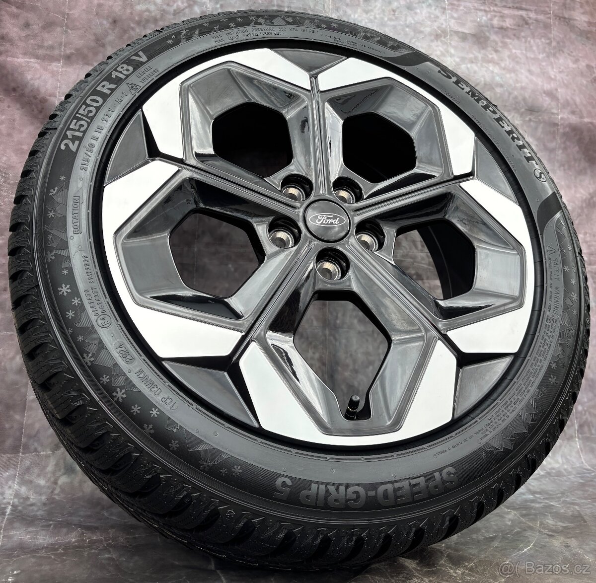 Alu kola 5x108 originál Ford Puma 215/50/18 100%STAV - 3