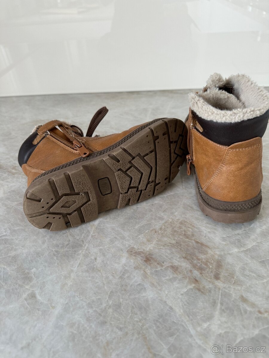 Dětské zimní zateplené boty vel 29 - 3