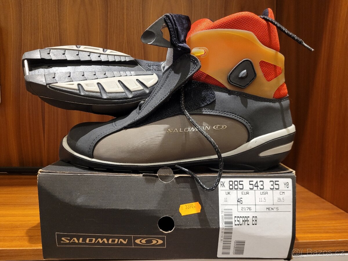 Nové boty na běžky Salomon Escape E8, vel. 46 - 3