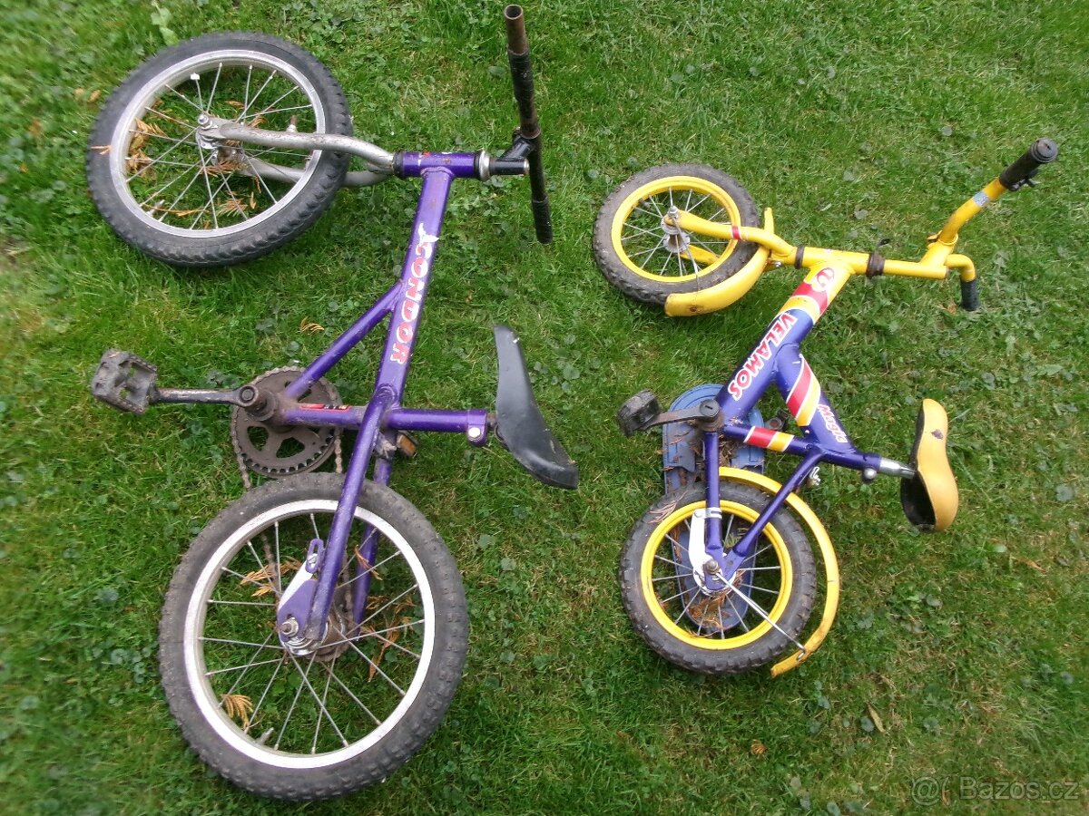 vyprodám jízdní kola z garáže: zn.Favorit a další, dětská, j - 3