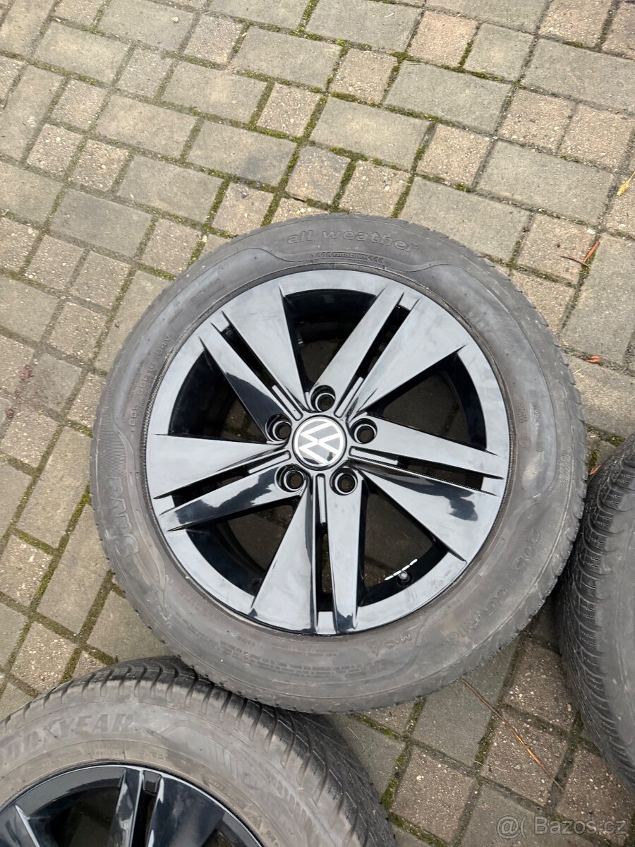 ORIGINÁL Alu Volkswagen Norfolk R16, 5x112 - TOP STAV - 3