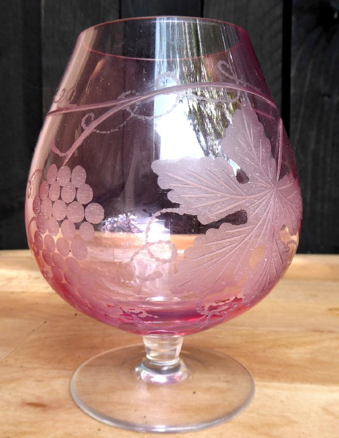 Broušené sklo košík BOHEMIA CRYSTAL a váza a další - 3