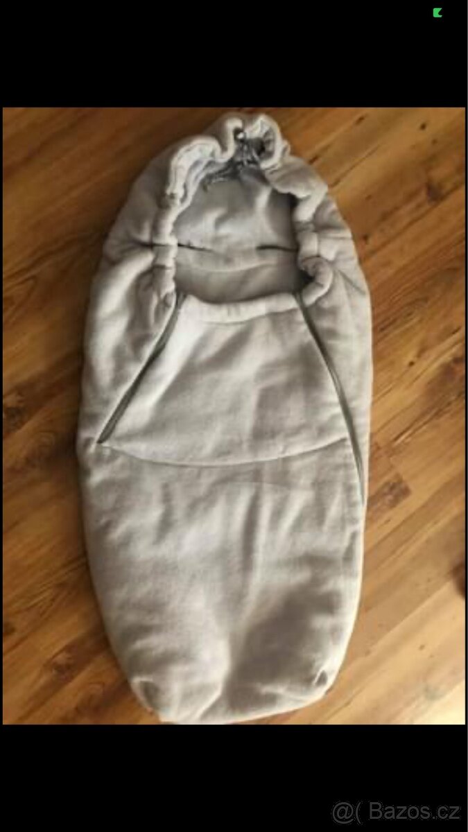 šedý flaušový fusak - 3