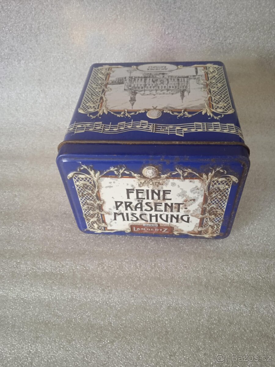 Hrací plechová dóza - 3