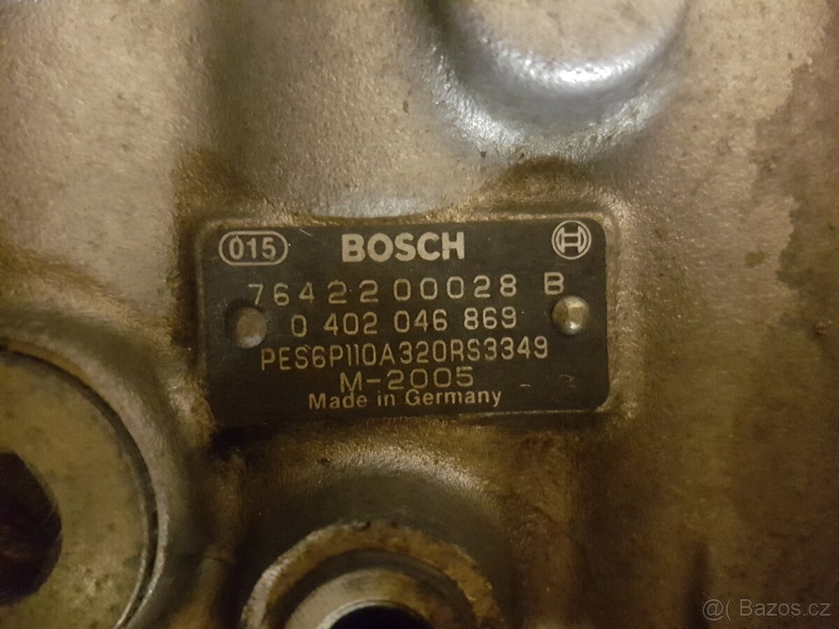 VSTŘIKOVACÍ PUMPA BOSCH / VYSOKOTLAKÉ PALIVOVÉ ČERPADLO - 3