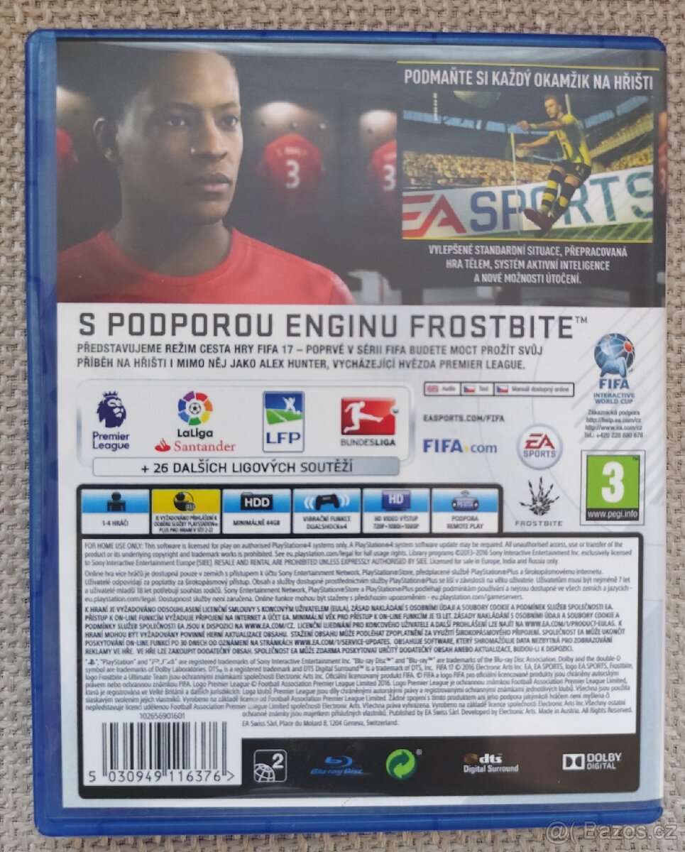 PS4 FIFA17 a FIFA18 - 3