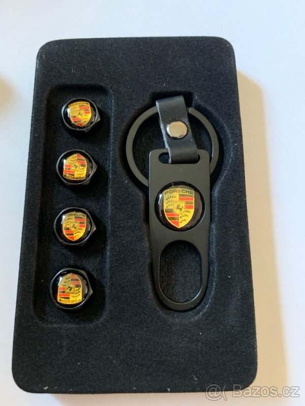 Porsche čepičky na ventilky 6 variant - 3