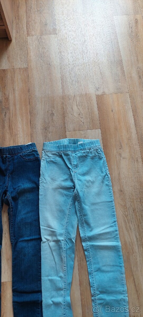 Dívčí kalhoty - 1, velikost: 140 - 3