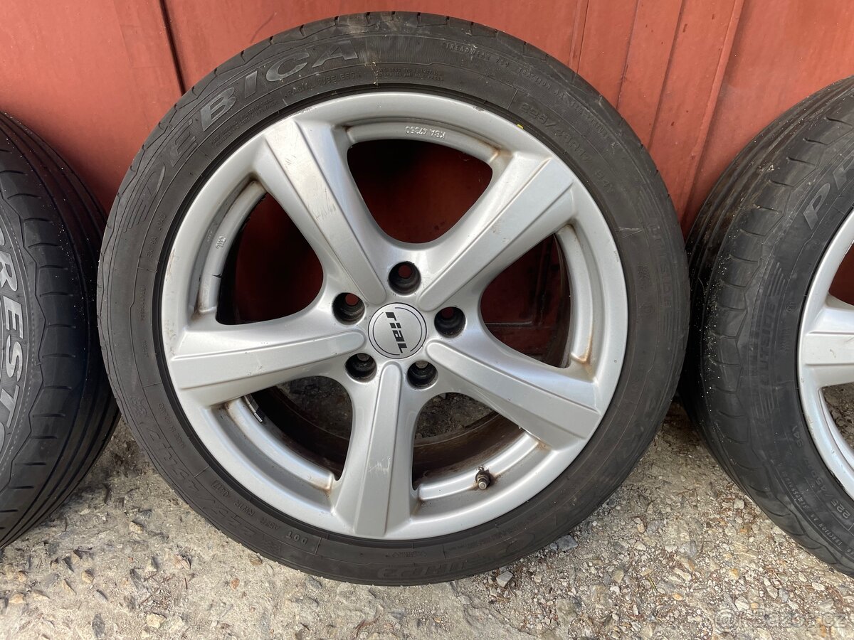 Alu disky Rial 17” – 7,5Jx17 ET45, 5x112 - 3