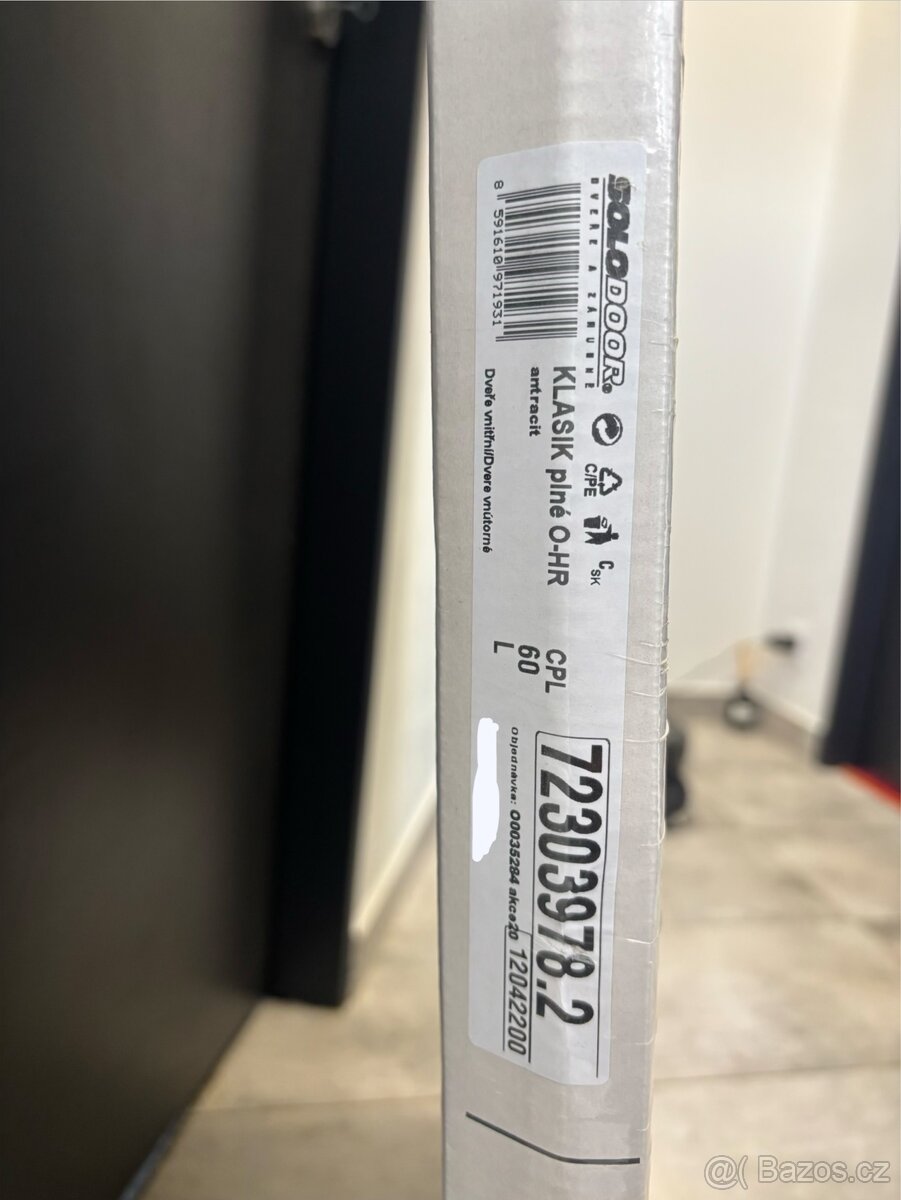 Dveře SOLODOOR CPL 60 L Antracit - 3