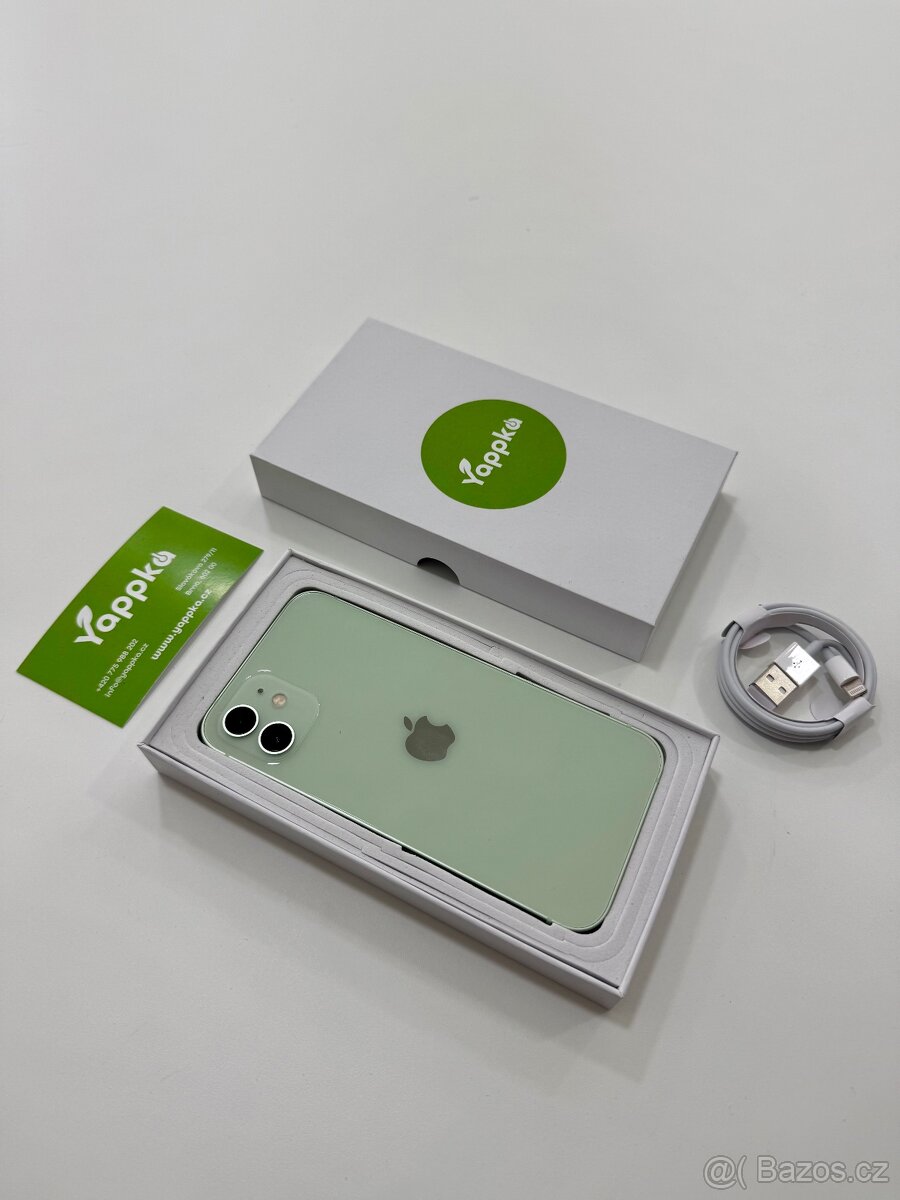 Apple iPhone 12 128GB Green - Krásný stav - ZÁRUKA - 3