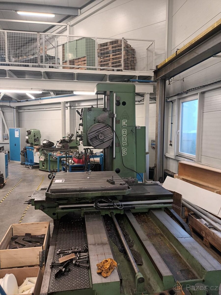 Horizontální vyvrtávačka TOS W 100 A (9019) - 3