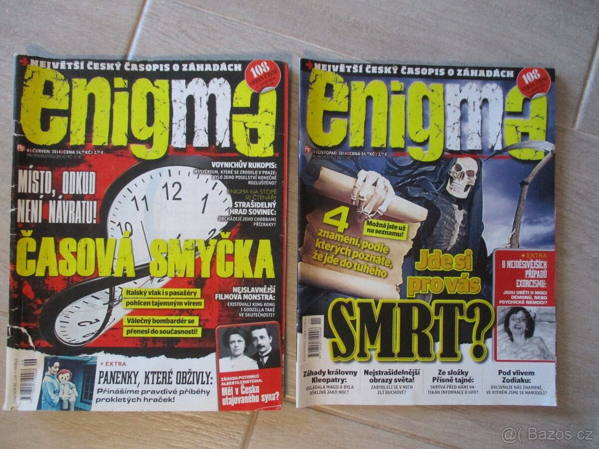 Časopis Enigma ročník 2014 - 8 ks - 3