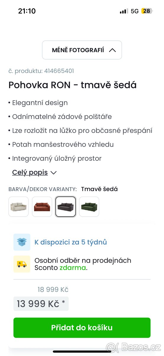 Rozkládací gauč - 3