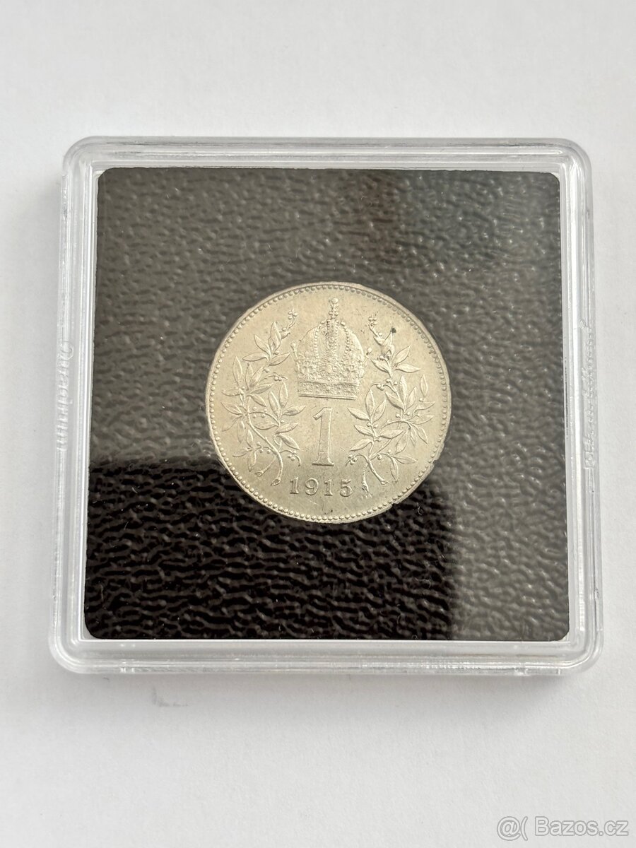 Stříbrná 1 Koruna František Josef 1. - 3