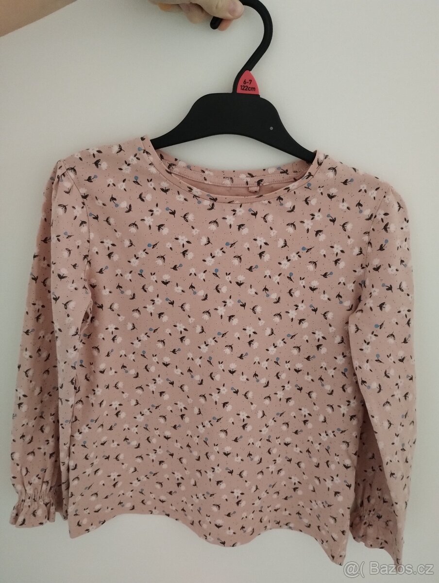 Dívčí trička s dlouhým rukávem č.122 - 3