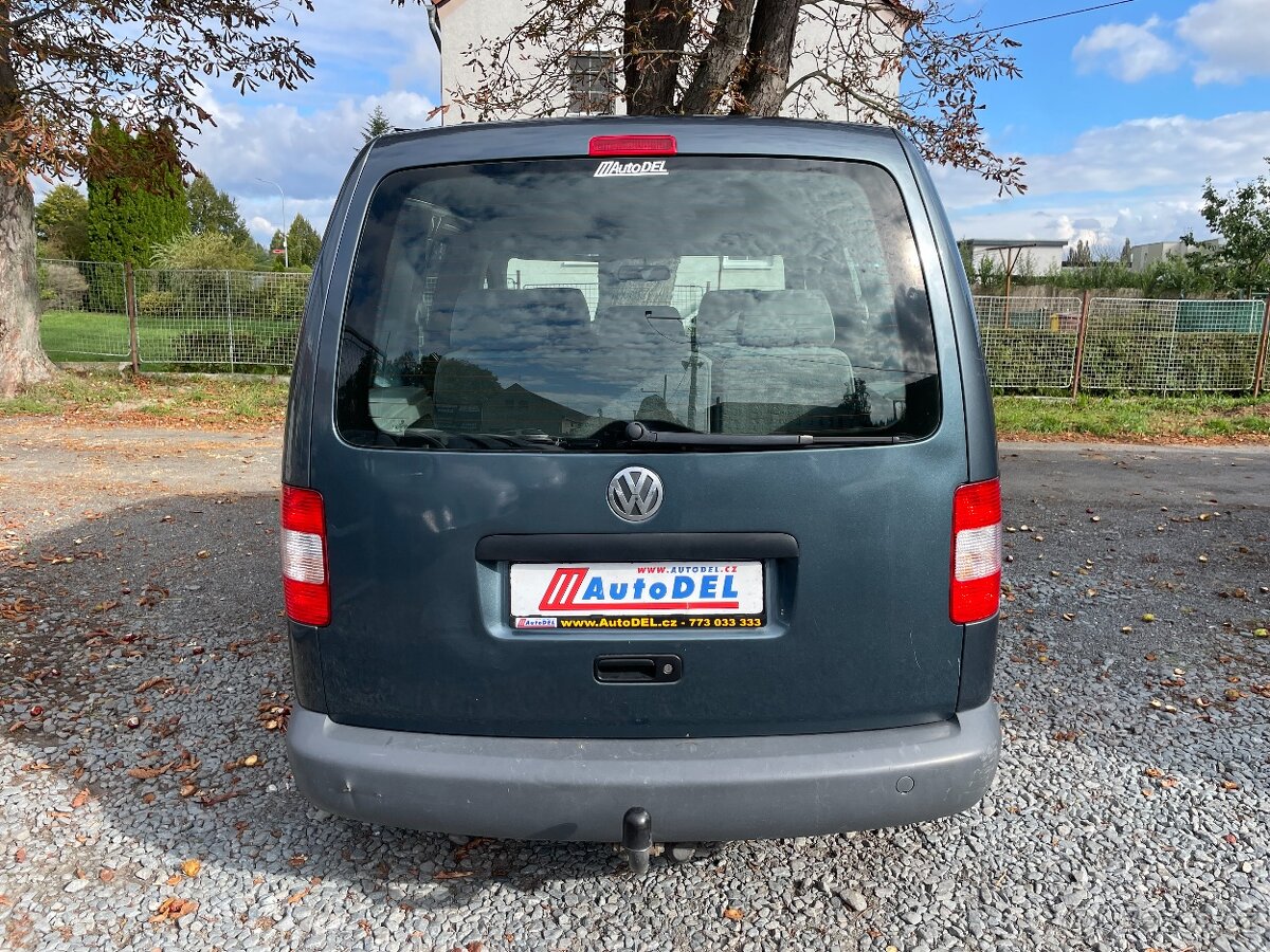 VW Caddy 1,9 TDi Aut.Klima, Tažné, AKU - 3