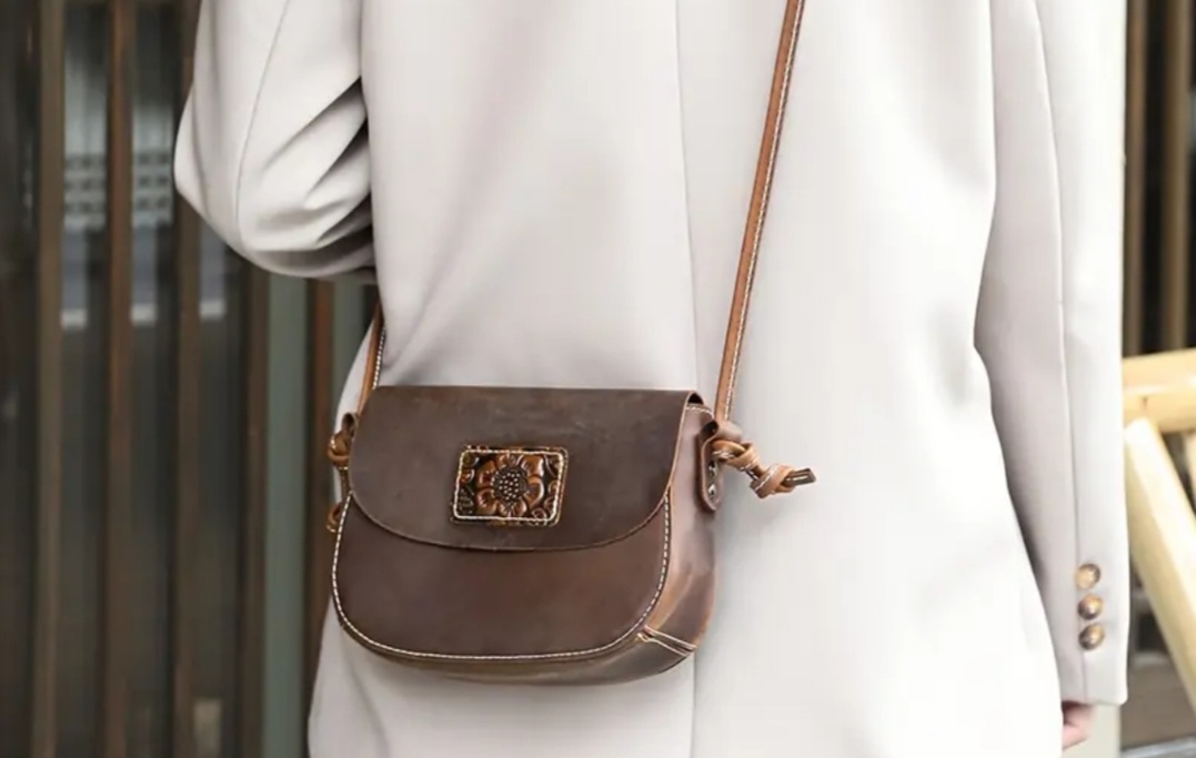 Nova crossbody kabelka z hovězí kůže - 3