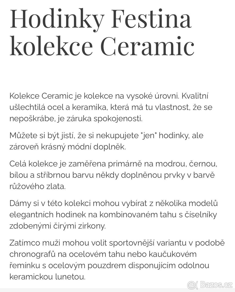 Dámské hodinky FESTINA - 3