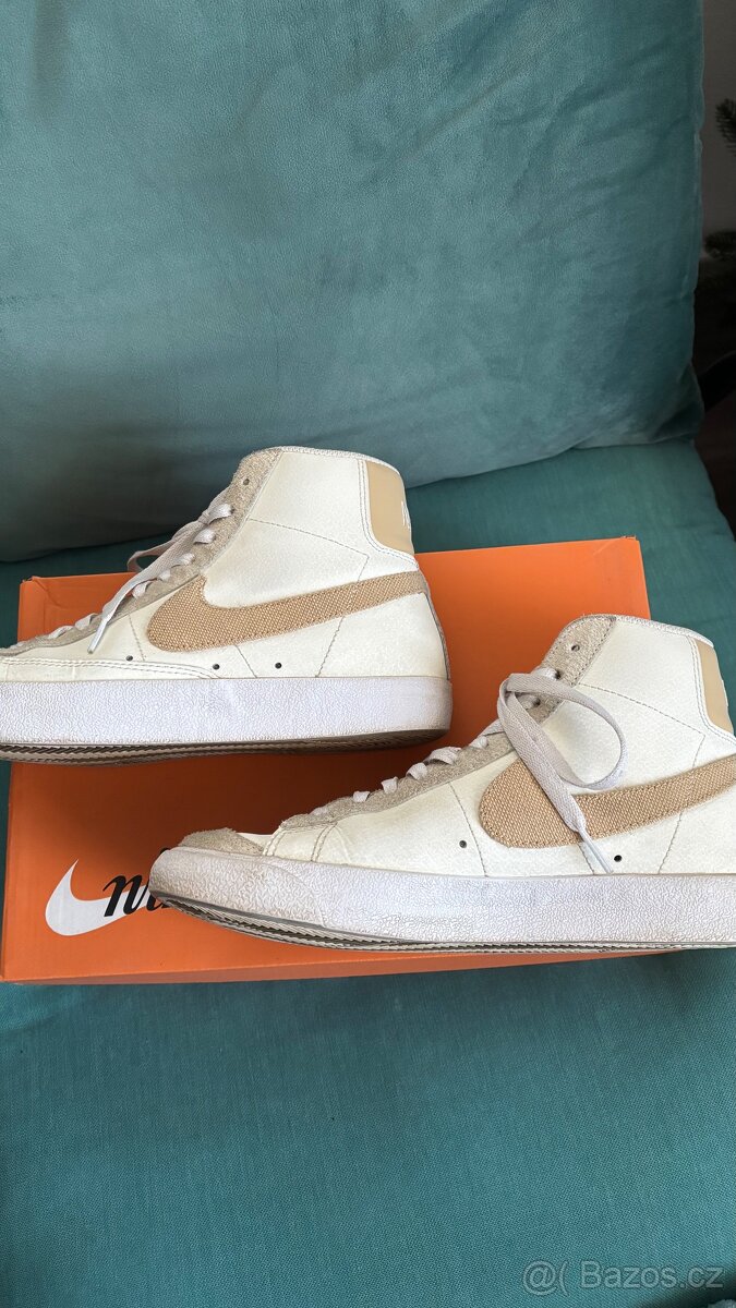 Nike Blazer mid 77 bezove vel. 40,5 - 3