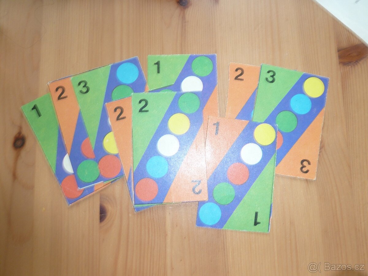 Retro hra TOFA Barevná křížovka - 3