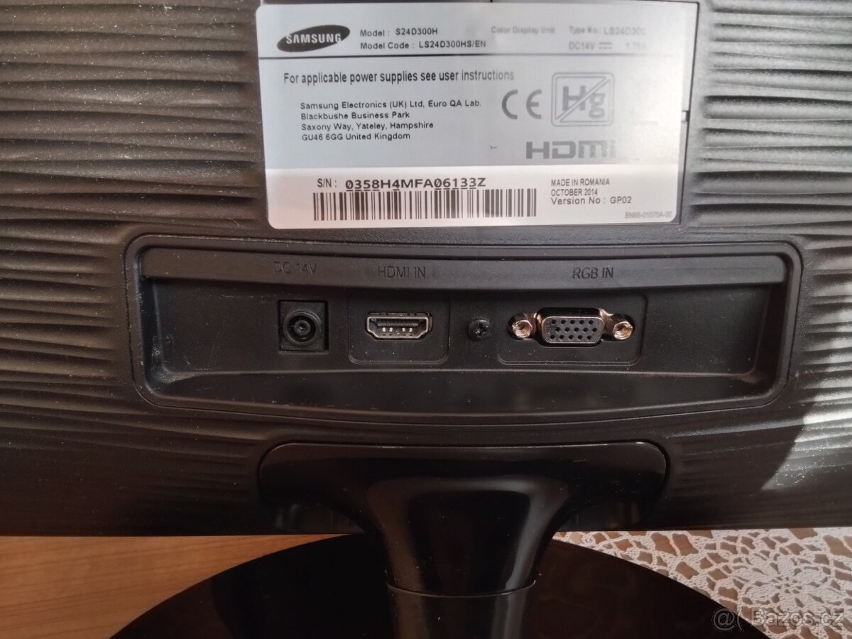 Monitor Samsung úhlopříčka 61cm - 3