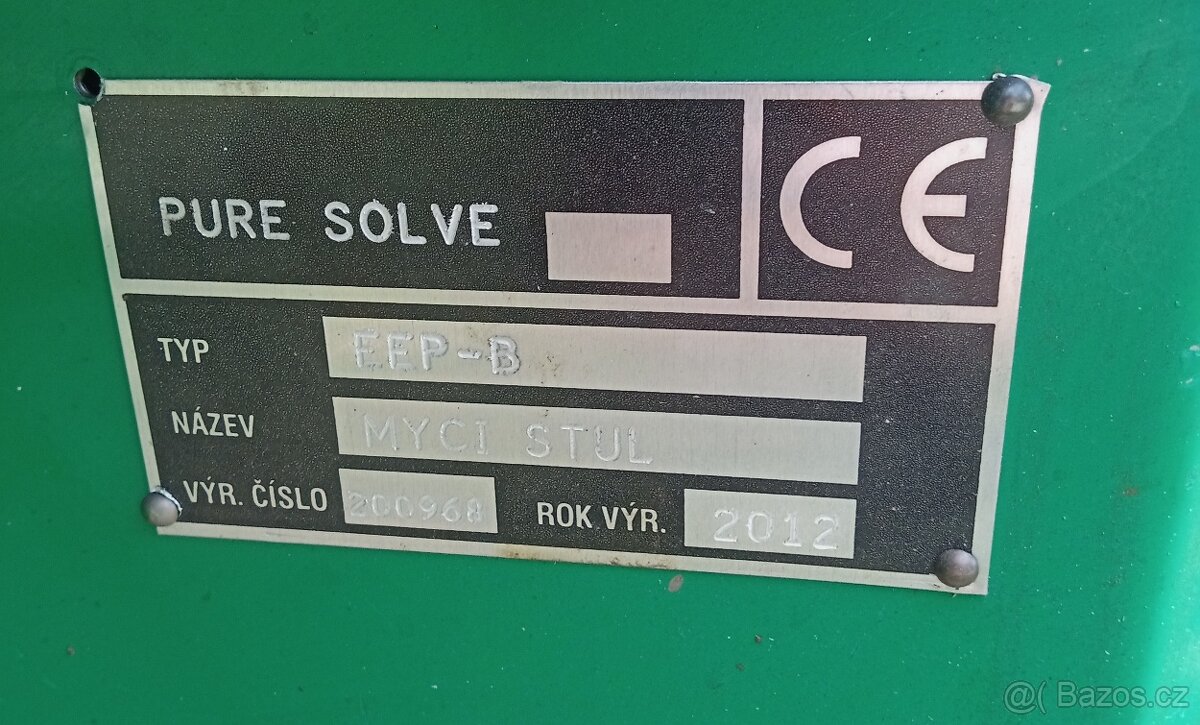 Dílenský mycí stůl PureSolve EEP-B - 3