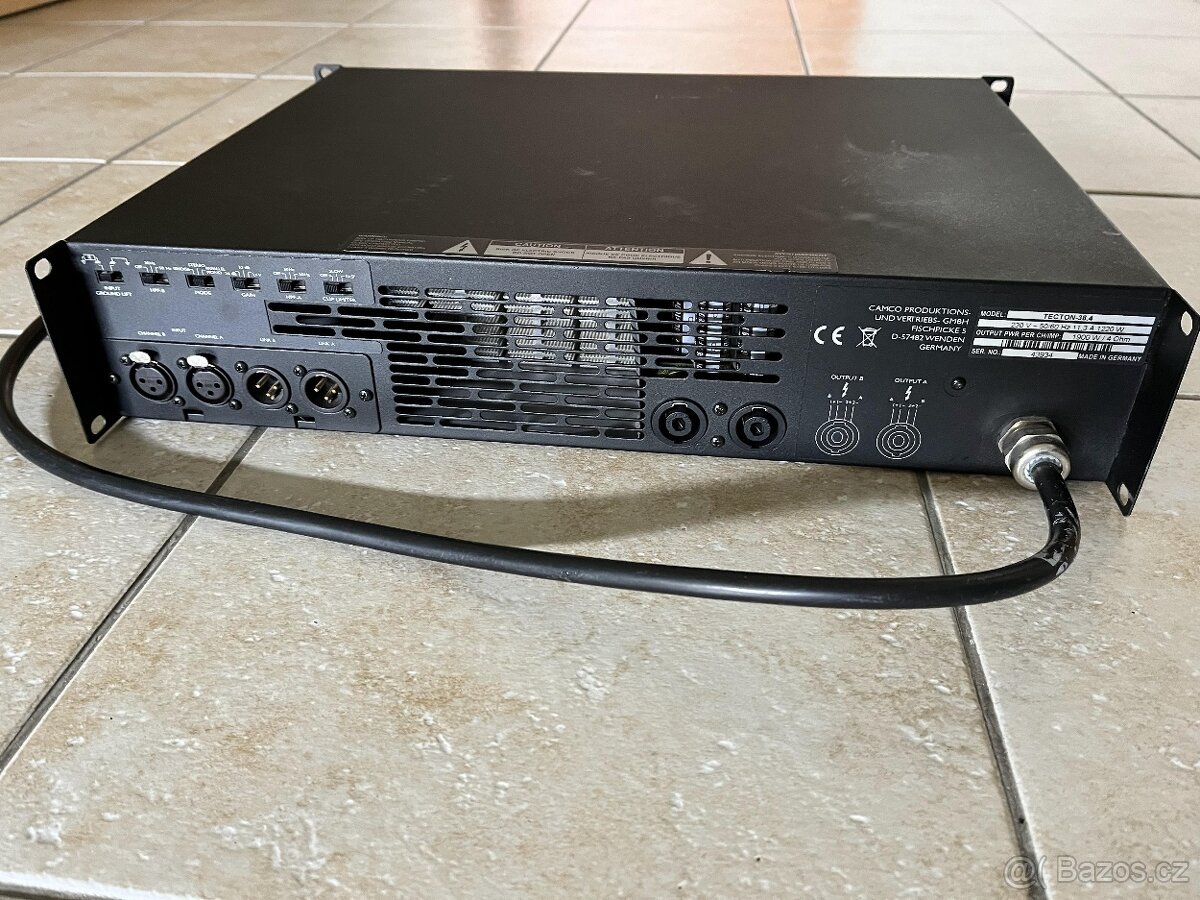 Zesilovač Camco Tecton 38.4 - 3