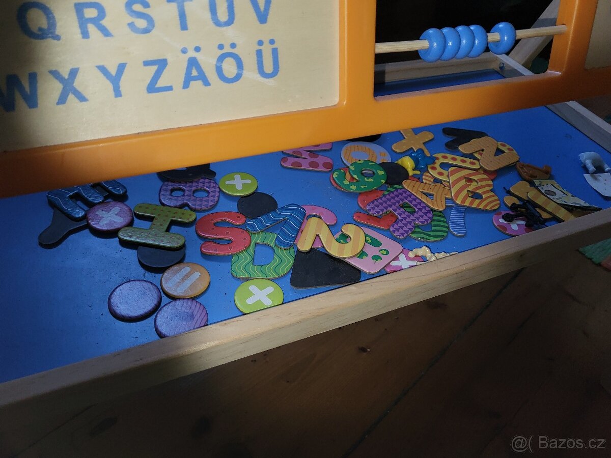Detska magneticka tabule + magnetky. - 3
