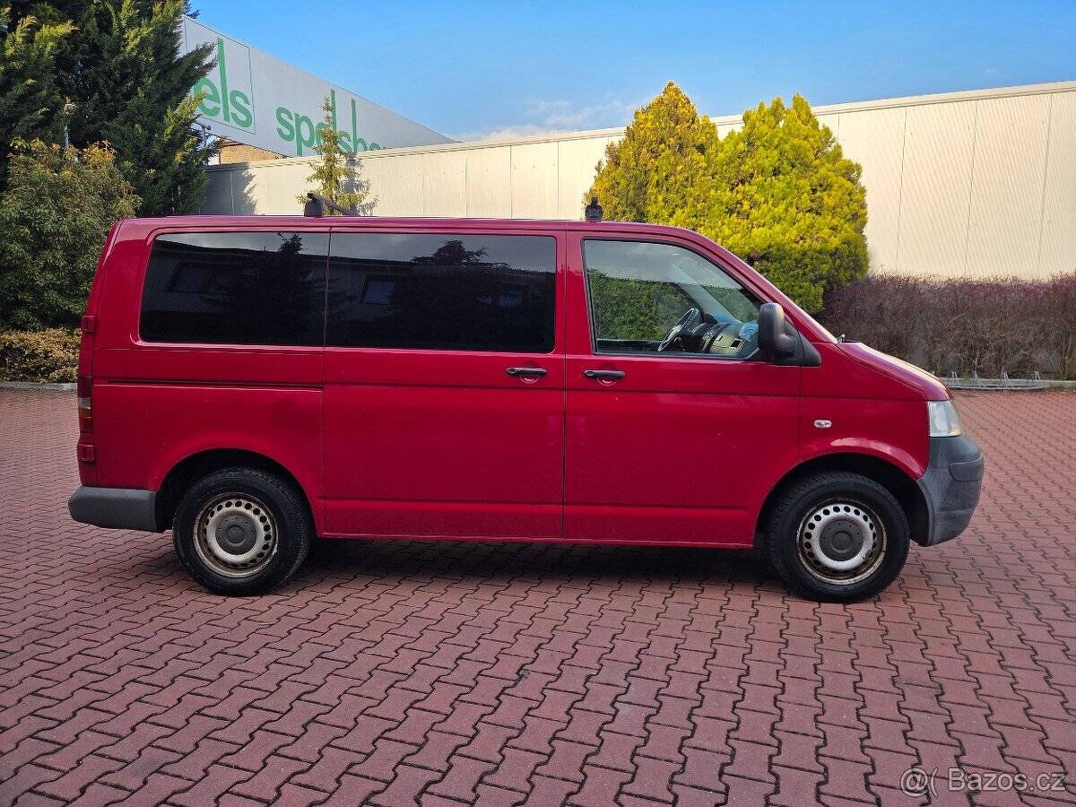 Transporter T5 1.9TDI 75kW,9.míst,tažné,Webasto,1.maj.servis - 3