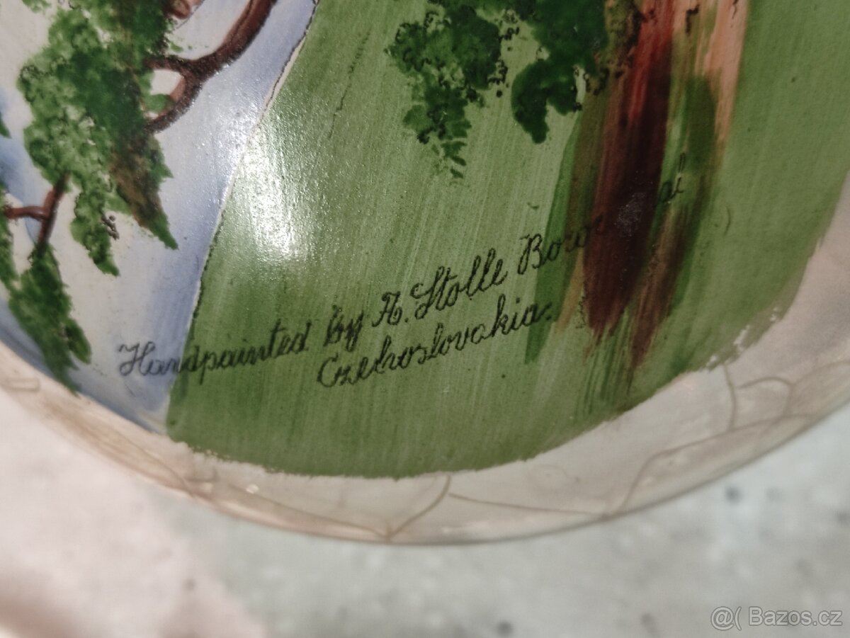 Karafa Borocrystal, signovaná, POŠTOVNÉ 50 Kč - 3