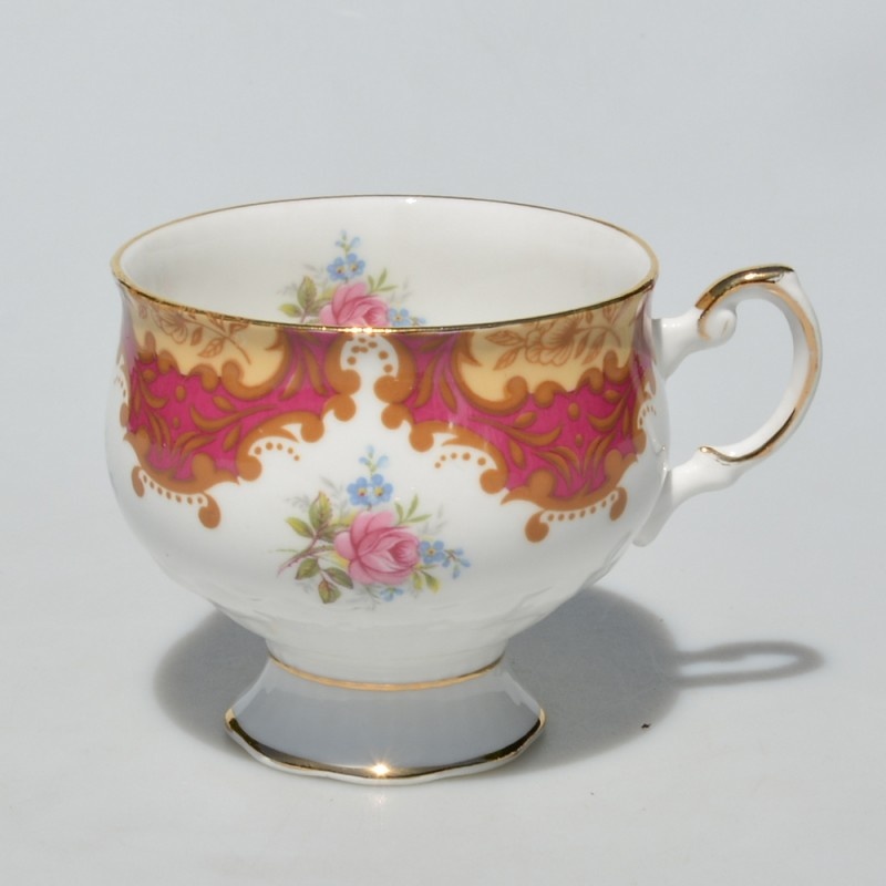 Starožitný porcelánový dvojset - šálek a talířek - 3