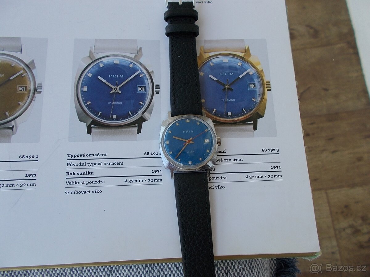 rare typ funkcni hodinky prim polstarek rok 1971 funkcni - 3
