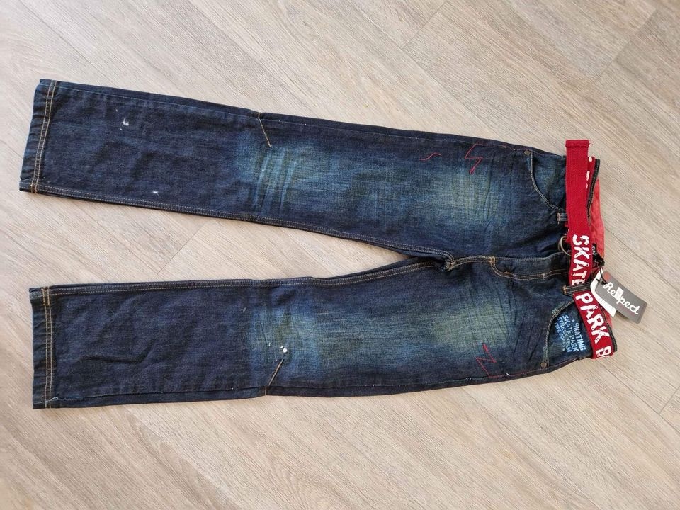 Nové chlapecké rifle Respect vel. 152/158 - 3