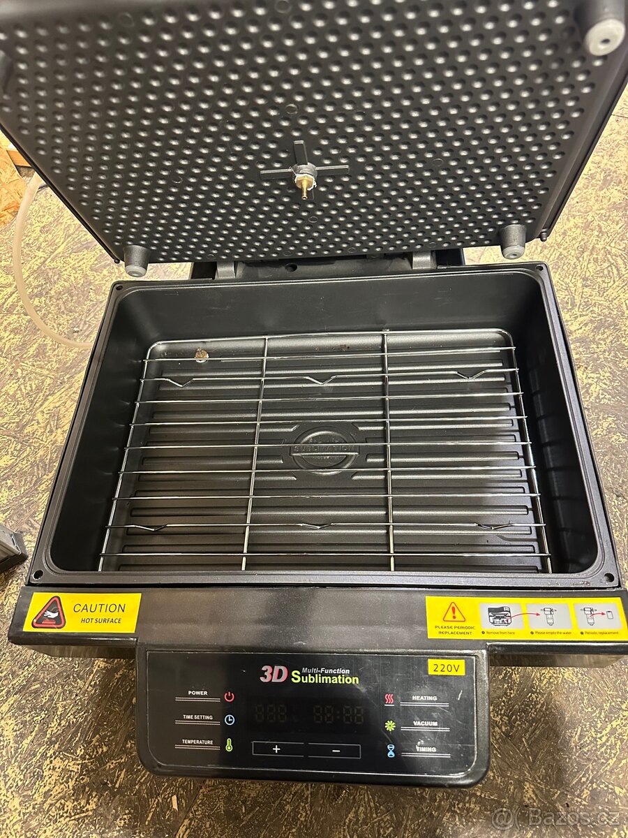 3D termolis - sublimační lis - 3