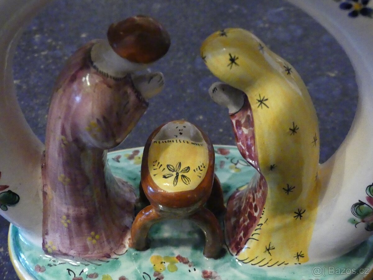 Starý svícen s jesličkami - 3